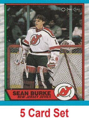 Sean Burke Hockey Card Collection